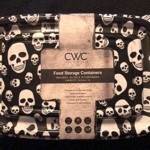 Skull Food Storage Containers
